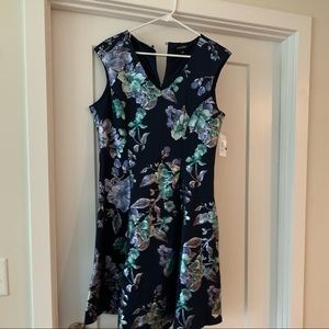 Sleeveless Floral Dress
